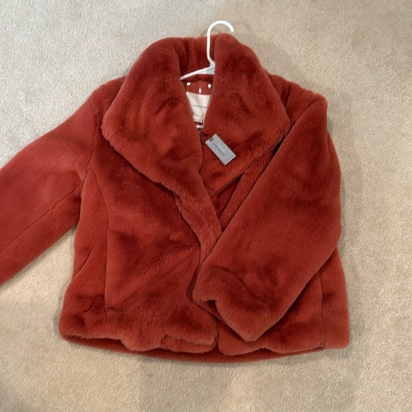 Brand new with tags beautiful SP Anthropologie fuzzy coat! - Picture 1 of 2